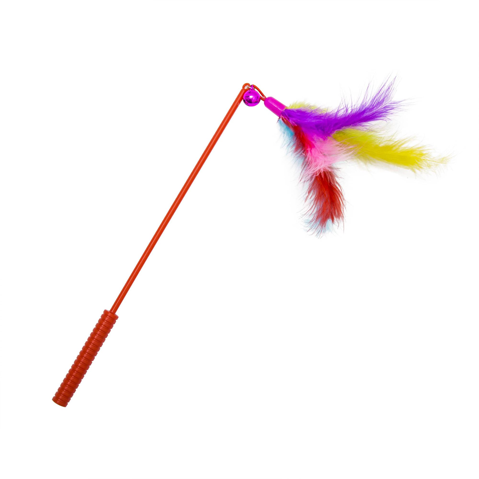 Varinha interativa com penas