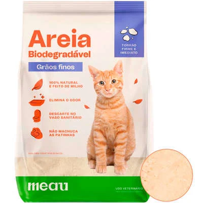 Areia higiênica para gatos 4kg